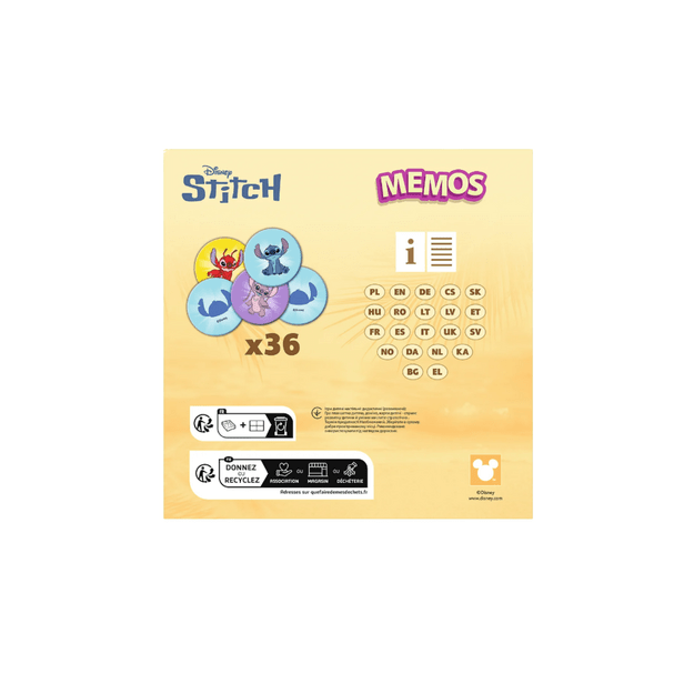 Žaidimas „Memos“ – Lilo ir Stitch – Trefl 02899 4
