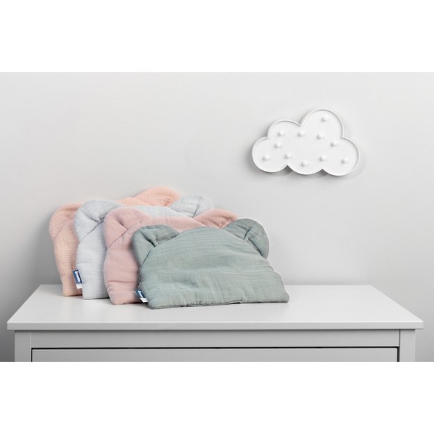 Muslino pagalvėlė vežimėlyje – GREY 5