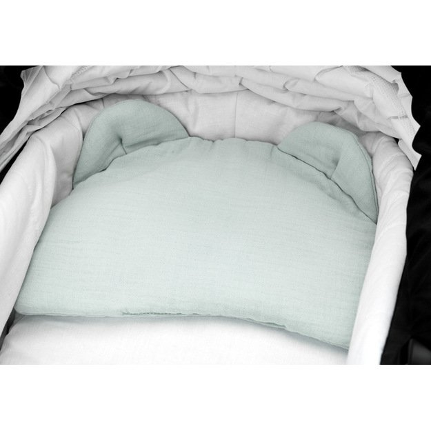 Muslino pagalvėlė vežimėlyje – GREY 2