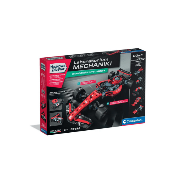 Mechanikos laboratorijos lenktyninis automobilis Clementoni 50403 2