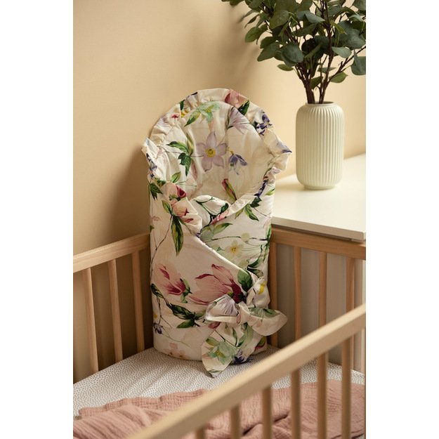 Kūdikių lizdas Kūgio formos įvyniojimas MAGNOLIA 75x75 3