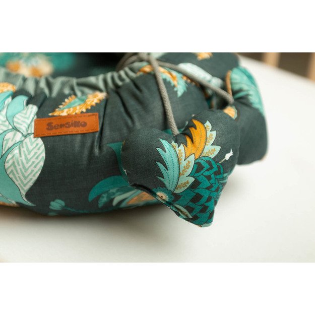 Velvet Baby Nest / Baby Cocoon – Rojaus smaragdas 5