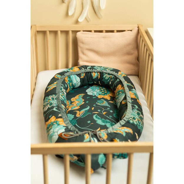 Velvet Baby Nest / Baby Cocoon – Rojaus smaragdas 6