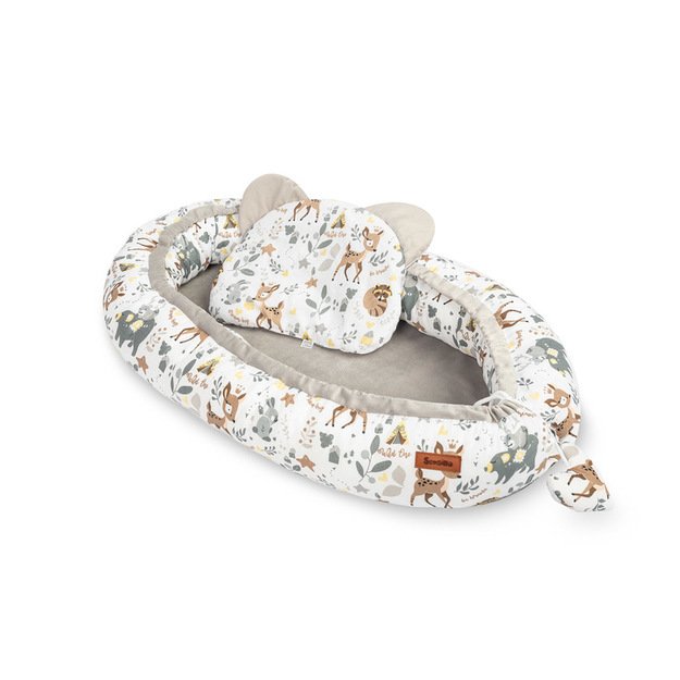 Velvet Baby Nest / Baby Cocoon – Rojaus smaragdas 7