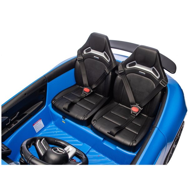 Mercedes GT63 AMG DK-GT63 24V Battery-Owned Car, Painted Blue 11