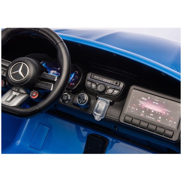 Mercedes GT63 AMG DK-GT63 24V Battery-Owned Car, Painted Blue 12