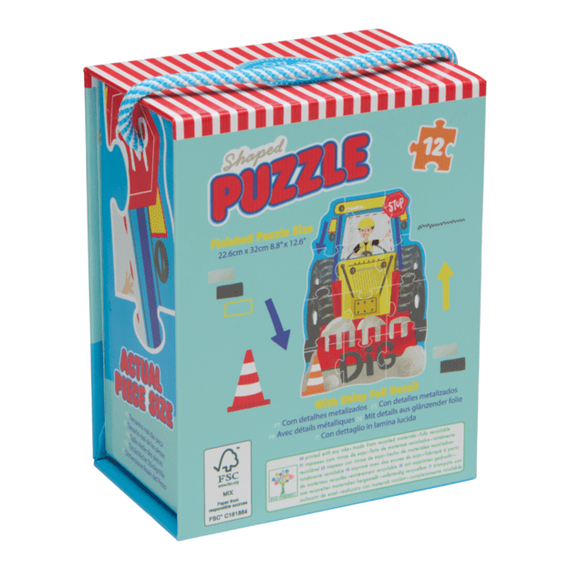 Dėlionė, Statybos, 12 det. 2