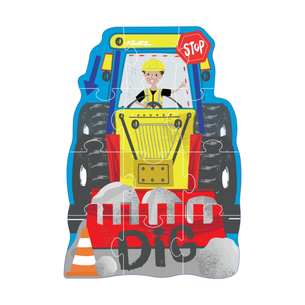 Dėlionė, Statybos, 12 det. 1