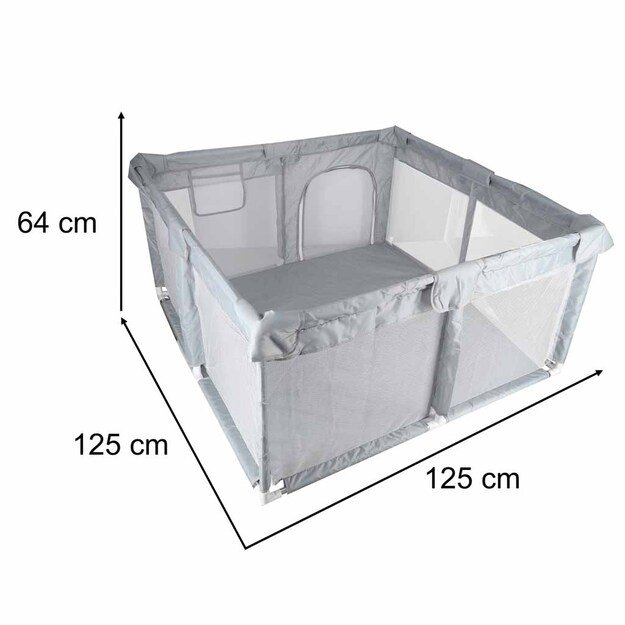 Kūdikių žaidimų aik&scaron;telė sulankstomas sausas baseinas vaikų žaidimų aik&scaron;telė 120x120cm 11