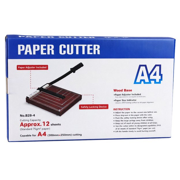 A4 formato metalinis popieriaus pjaustytuvas 4