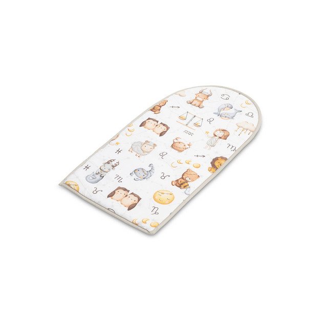 KŪDIKIŲ LIZDAS MUSLINAS - ZODIAKO PILKA 3