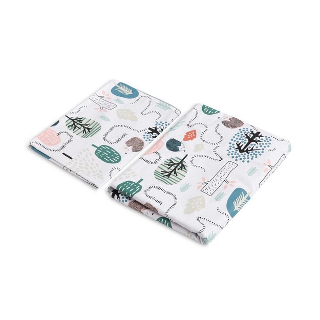 2 DALIŲ PATALYNĖ EŽIUKAI SMARAGDAS 100X135 CM