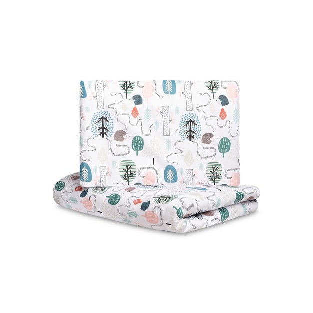 2 DALIŲ PATALYNĖ EŽIUKAI SMARAGDAS 100X135 CM 2