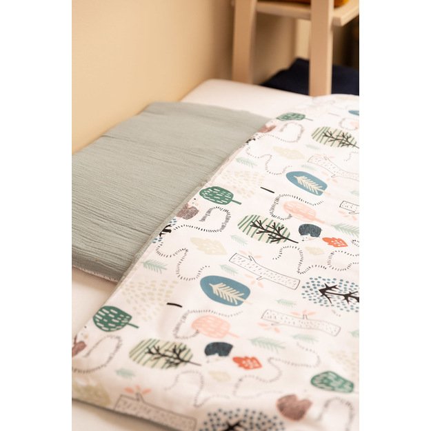 2 DALIŲ PATALYNĖ EŽIUKAI SMARAGDAS 100X135 CM 4