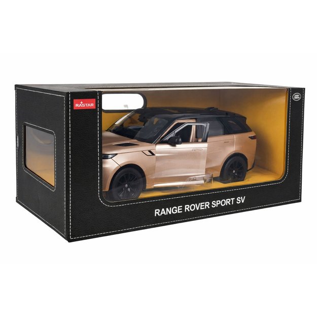 Range Rover Sport SV Remote Controlled RC Car Gold Rastar 1:14