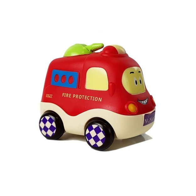 Police Ambulance Cars Set for Toddler with String 4 pieces