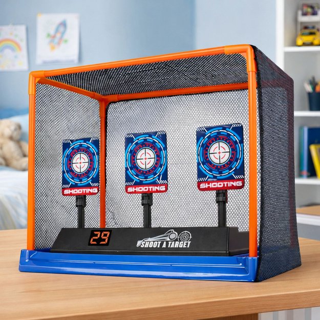 Elektroninis šaudymo taikinys Skaitmeninis LCD skaitiklis Judantis tinklelio taikiniai