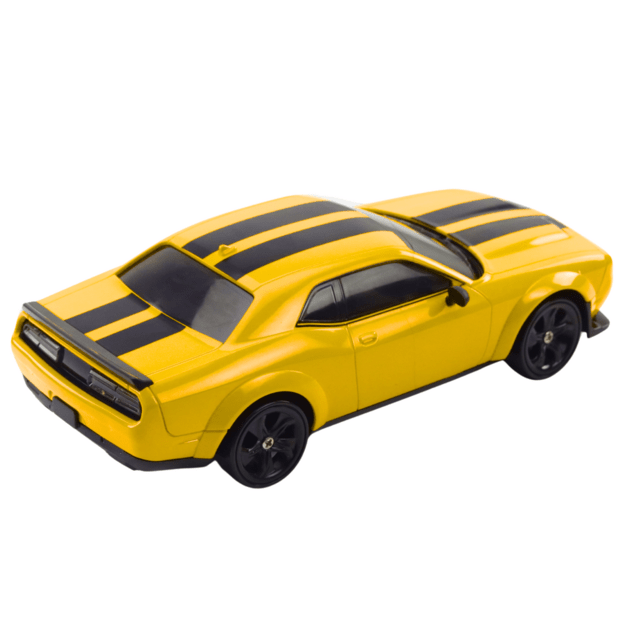 Driftas Sportinis automobilis Keičiami ratai Nuotoliniu būdu valdomas RC 4WD Geltonas Sportas 2