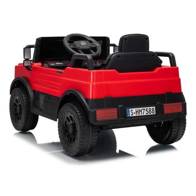 Mercedes Unimog HM7588 6V4Ah Red Battery Car