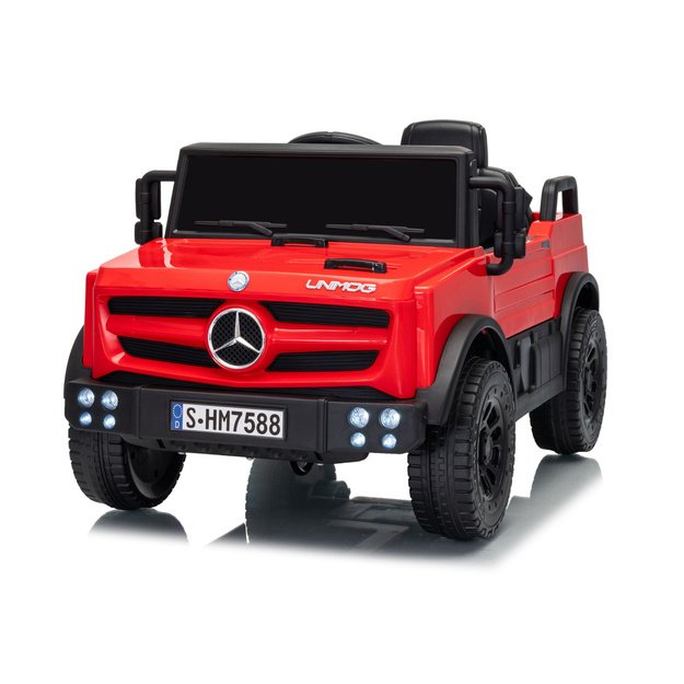 Mercedes Unimog HM7588 6V4Ah Red Battery Car