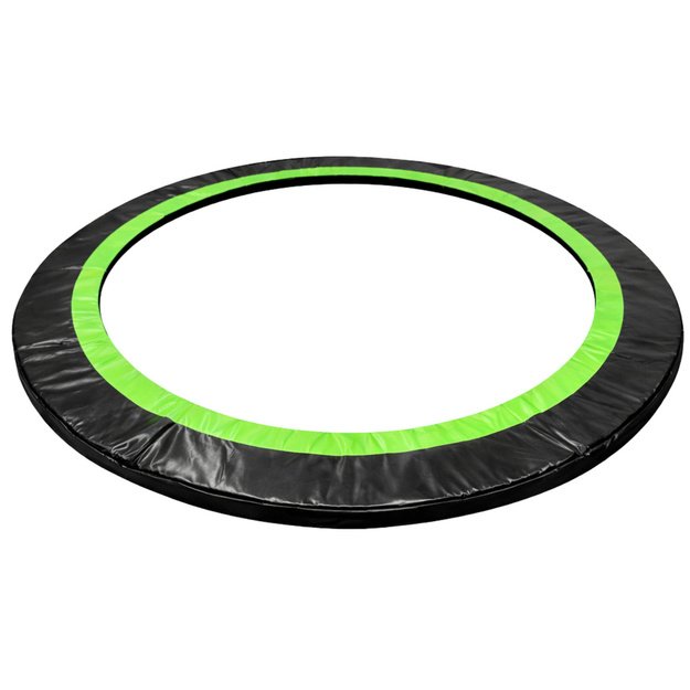 Lean Spring Pad for Trampoline Black 305-312 cm 10 ft