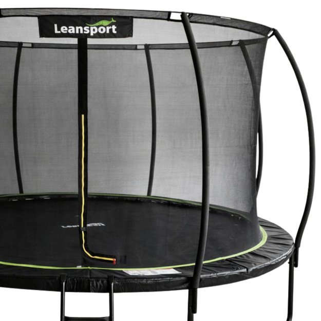 Lean Spring Pad for Trampoline Black 305-312 cm 10 ft