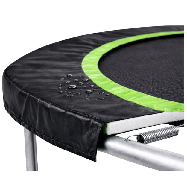 Lean Spring Pad for Trampoline Black 305-312 cm 10 ft