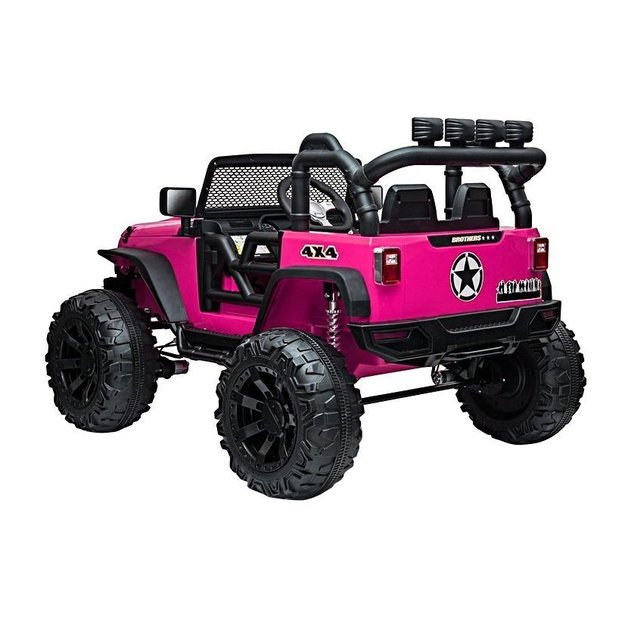 Jeep JC666 Electric Ride On Car Rose Painted 6