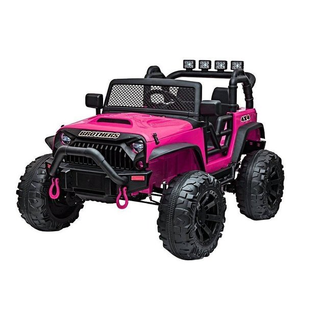 Jeep JC666 Electric Ride On Car Rose Painted 1