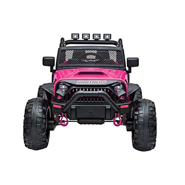 Jeep JC666 Electric Ride On Car Rose Painted 3
