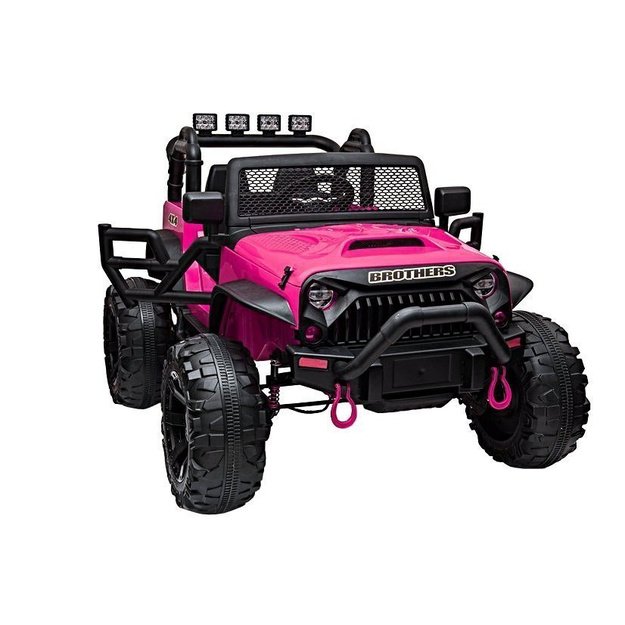 Jeep JC666 Electric Ride On Car Rose Painted 4