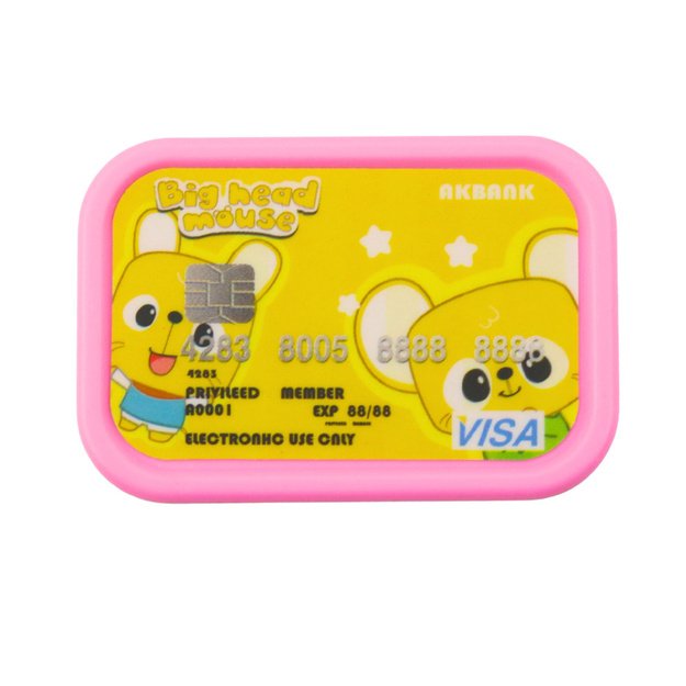 ATM Safe Piggy Bank PIN Code ATM Card Pink
