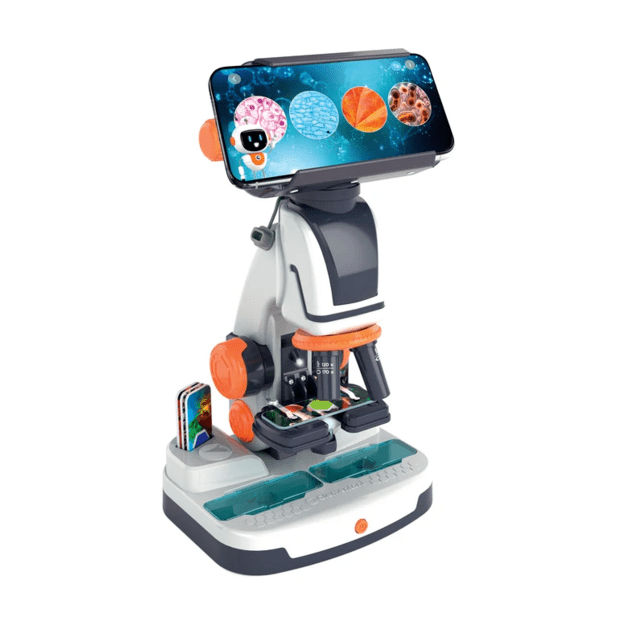 Scientific Fun Interactive Digital Microscope with AI and Wi-Fi Camera Clementoni 50406