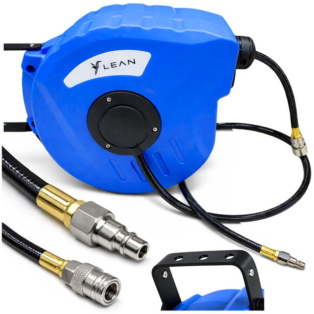 Pneumatic hose reel automatic 24 bar 8x12mm 10m