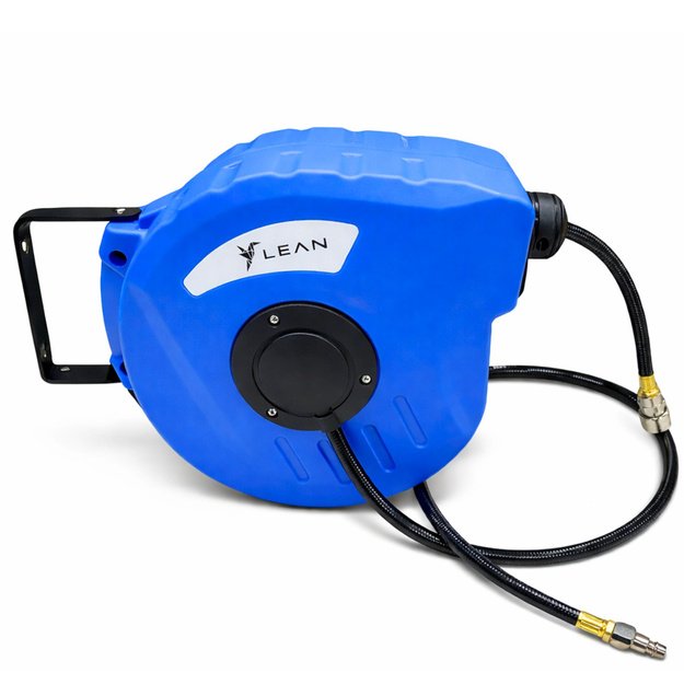 Pneumatic hose reel automatic 24 bar 8x12mm 10m