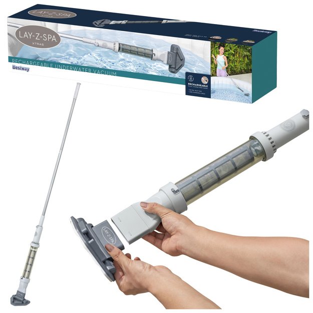 Bestway 60327 Cordless Rechargeable Pool and Spa Vacuum Cleaner