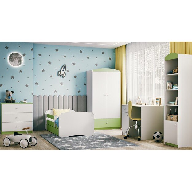 Szafa Babydreams zielona bez wzoru