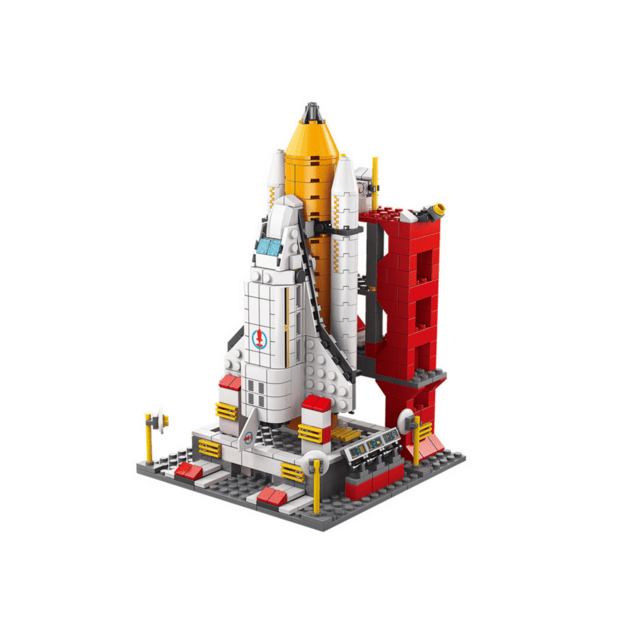 Construction Bricks Space Rocket 6in1 Space Vehicles 1000 pcs.