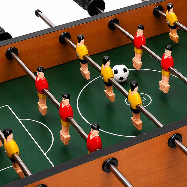 Table Football Arcade Game Mini Wooden Game Table 50x25 cm