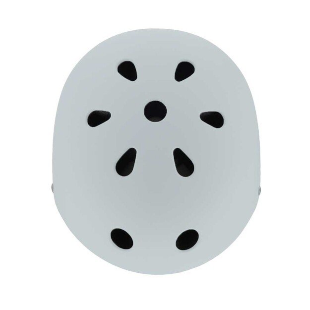 Kask rowerowy dla dziecka Trike Fix dziecięcy regulowany LED M 55-58cm szary ciemny