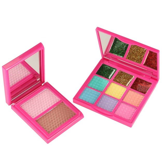 Kosmetyki do makijażu make up lakiery torebka zestaw 21 element&oacute;w