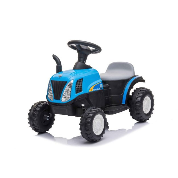 Electric Tractor with Trailer A009 Blue