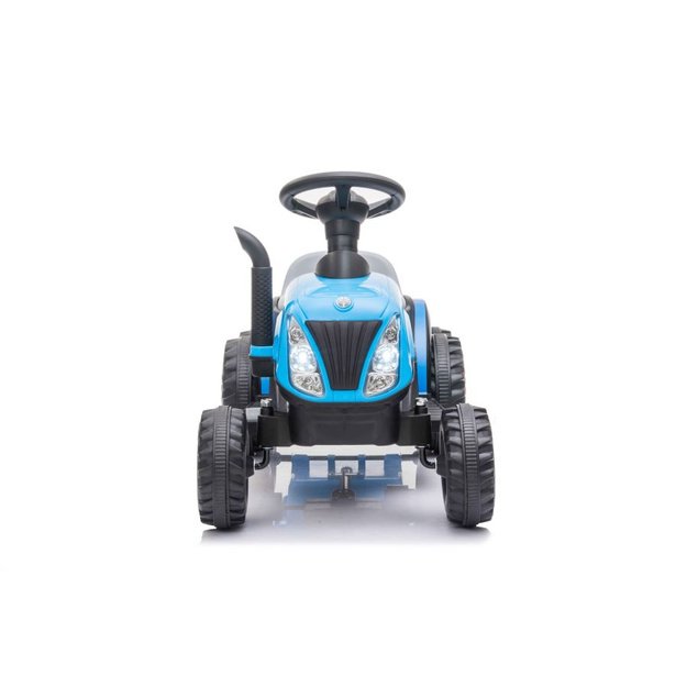 Electric Tractor with Trailer A009 Blue