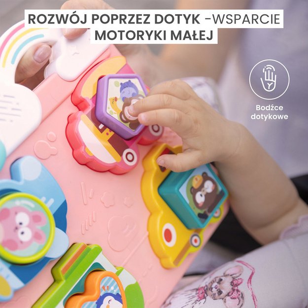 EDUCATIONAL TOY - VEHICLES AND SHAPES PUZZLE BLUE