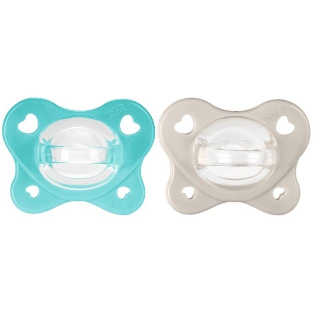 175451 PACIFIER PHYSIOFORMA DUAL SOFT 6-16M 2PCS BLUE