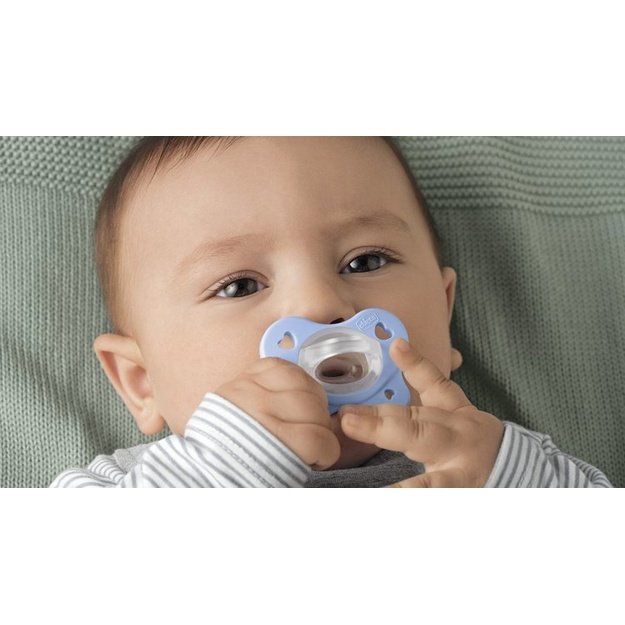 175451 PACIFIER PHYSIOFORMA DUAL SOFT 6-16M 2PCS BLUE