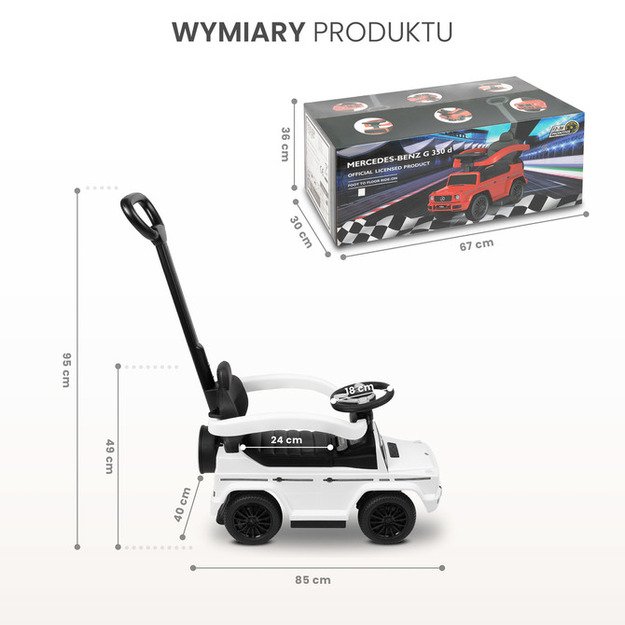 MERCEDES G350 D RIDE-ON BLACK 17