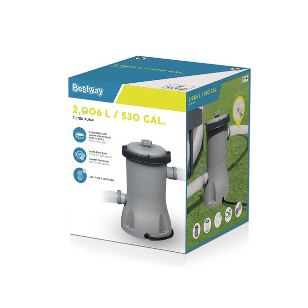 Filtravimo siurblys baseinui 2006l / h Bestway 58383