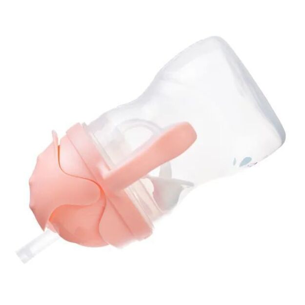 5216 BOTTLE WITH STRAW TUTI FRUTTI BB00521