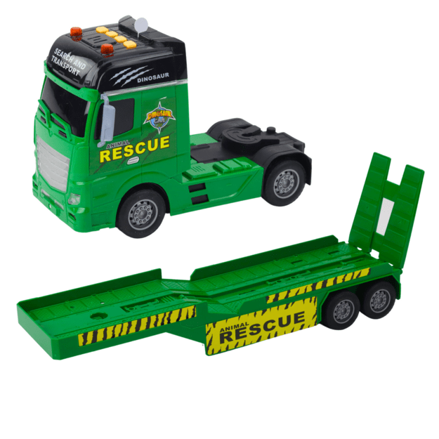 Rescue Kit Truck Helicopter Car Dinosaur Lights Sounds